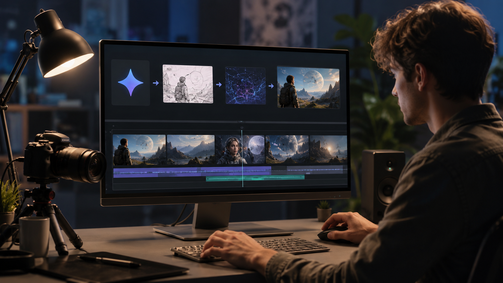 how to create ai videos with gemini workflow