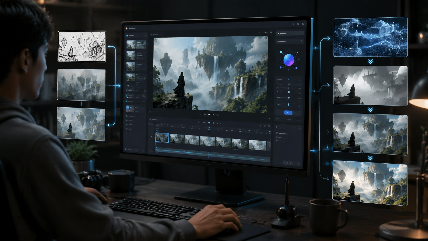 Tencent Hunyuan video AI generator review workflow
