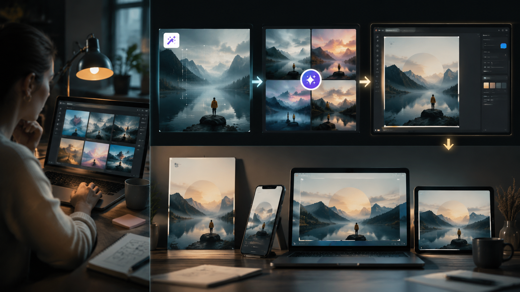 Canva Magic Studio vs dedicated AI tools workflow