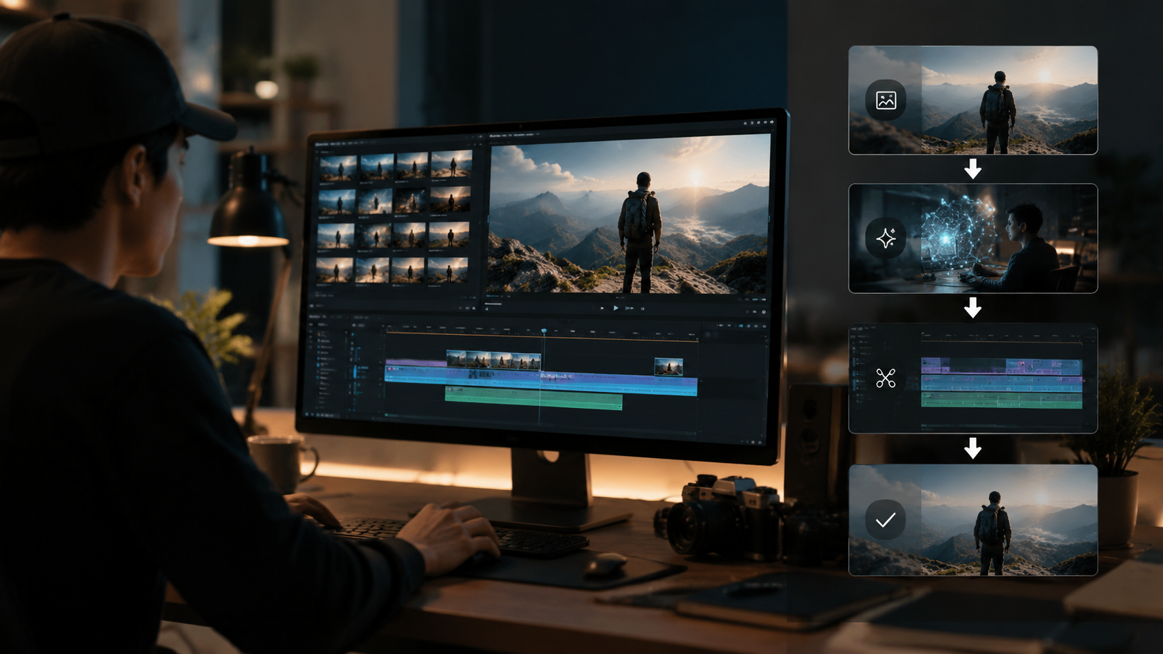 ai video editor comparison workflow