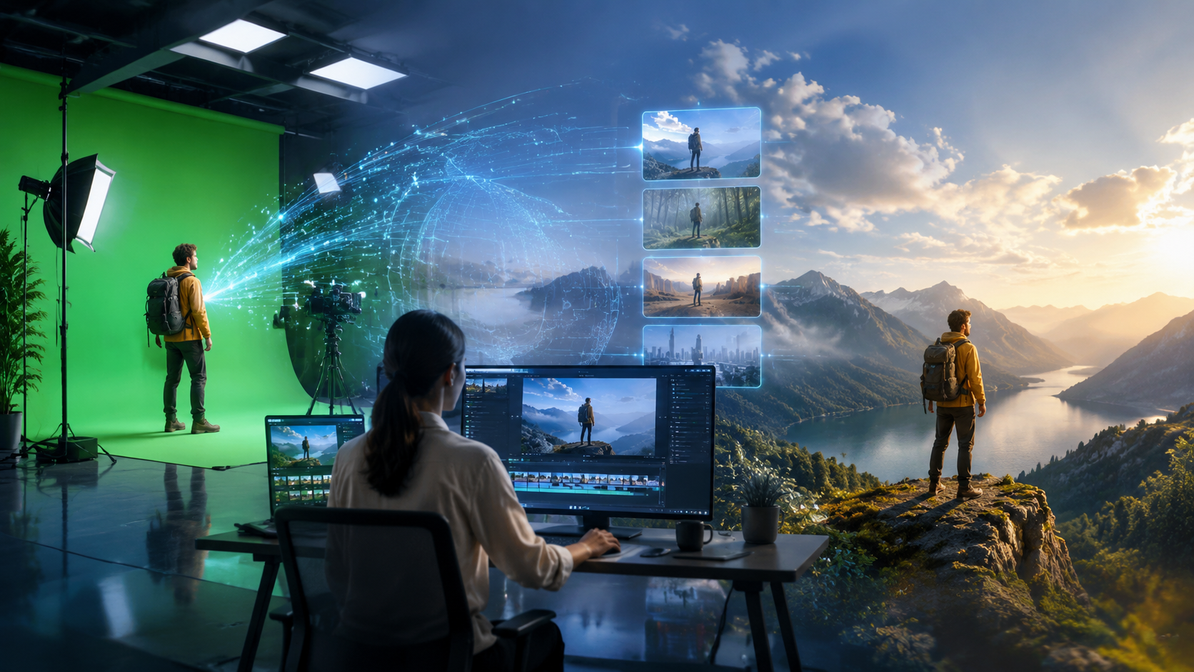 ai video editing for green screen conclusion