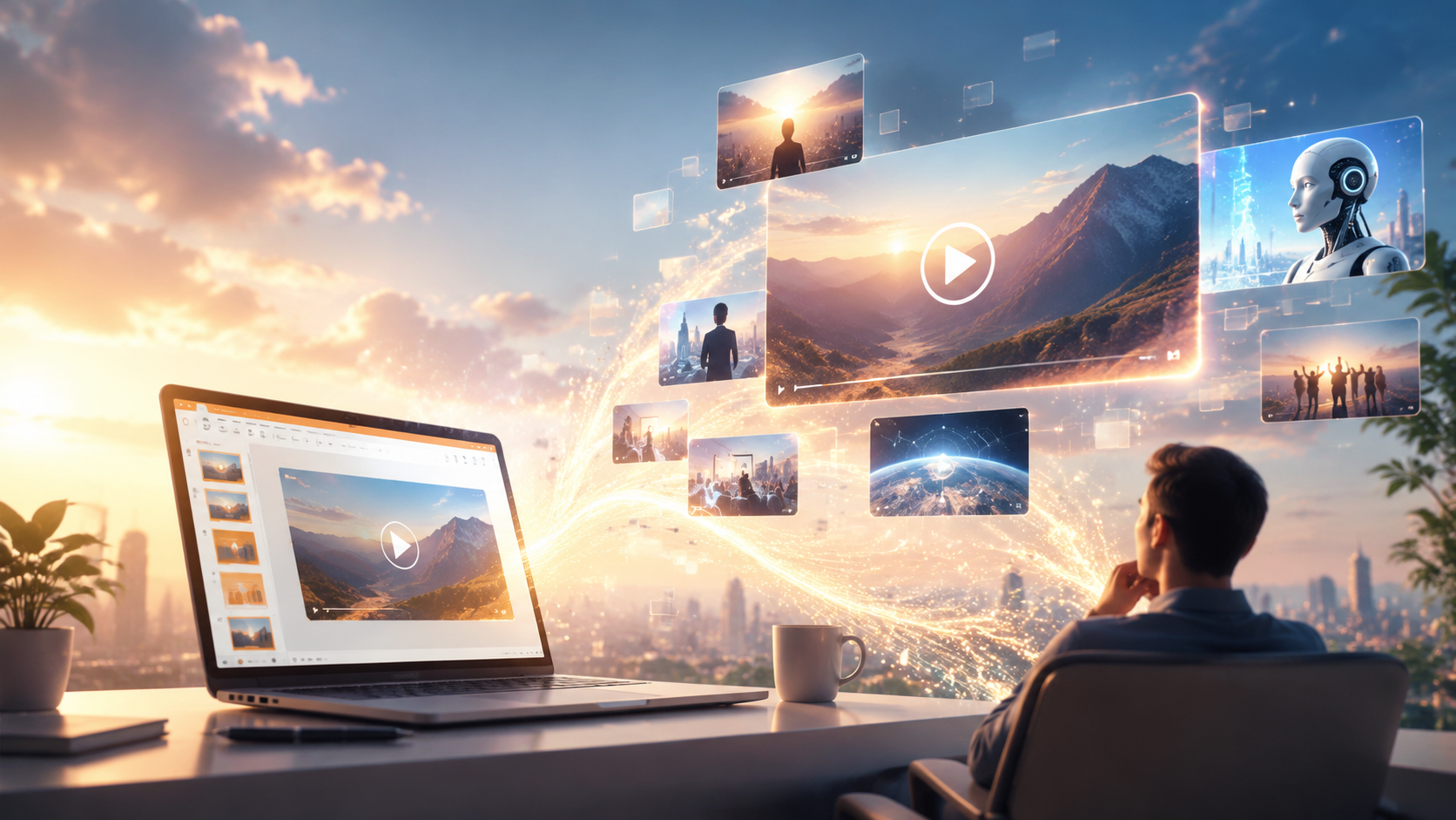 how to generate ai videos from powerpoint conclusion