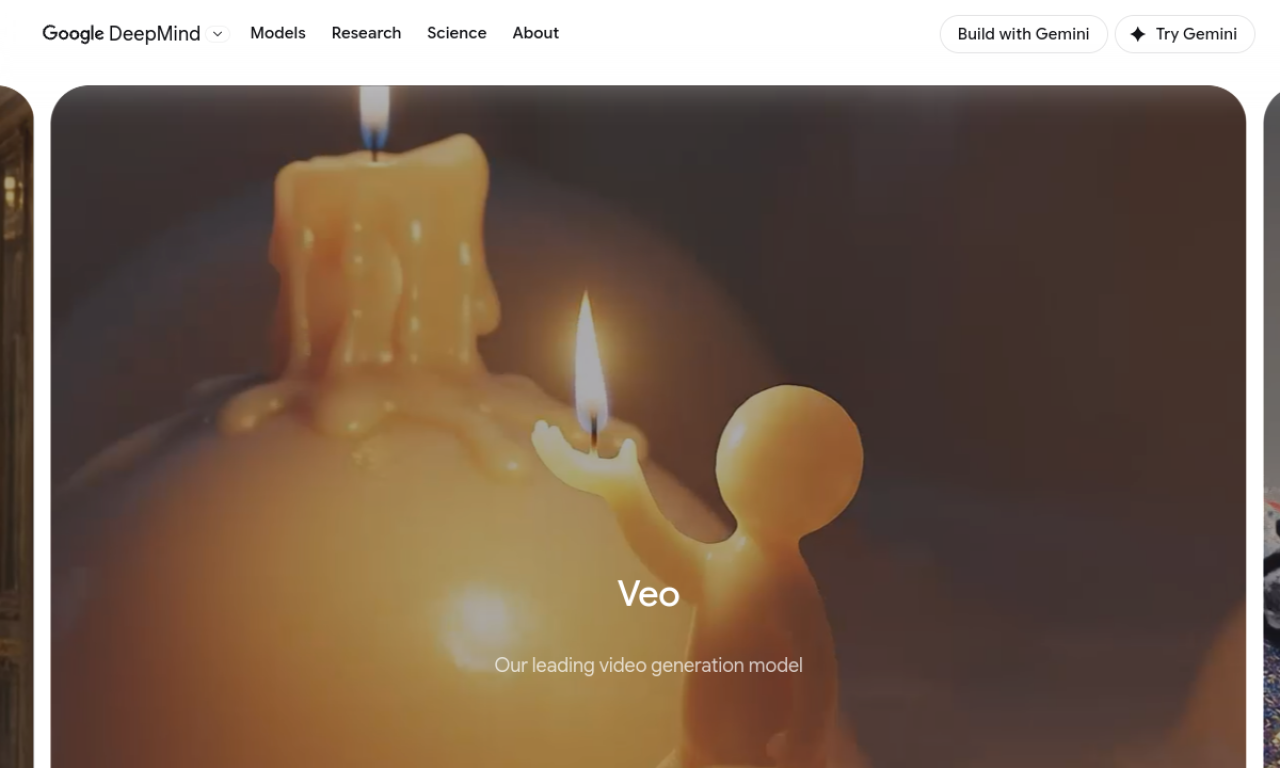 Google Veo screenshot