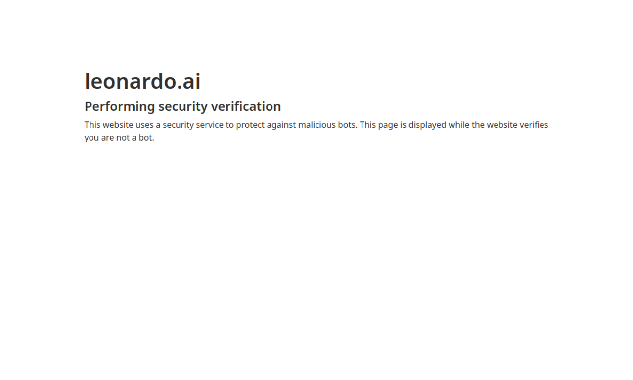 Leonardo Ai screenshot