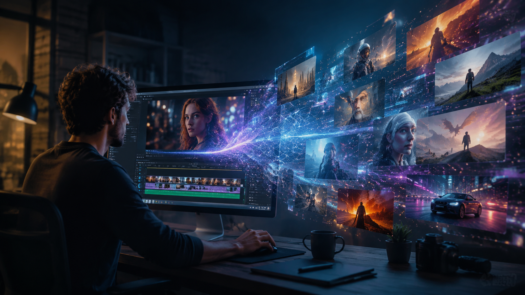 Illustration: generative ai for video production