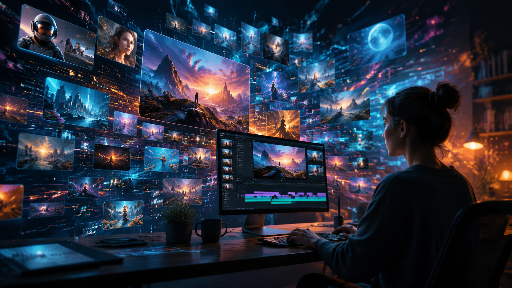 Illustration: ai-powered video generator trends