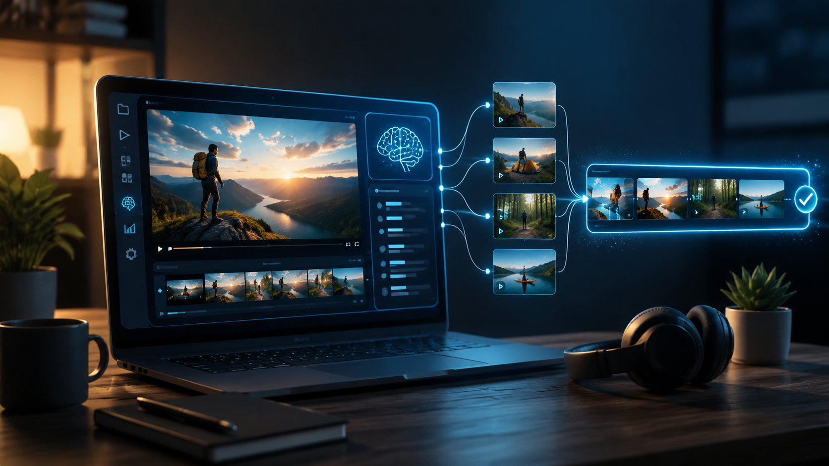 Illustration: best ai tools for video summarization