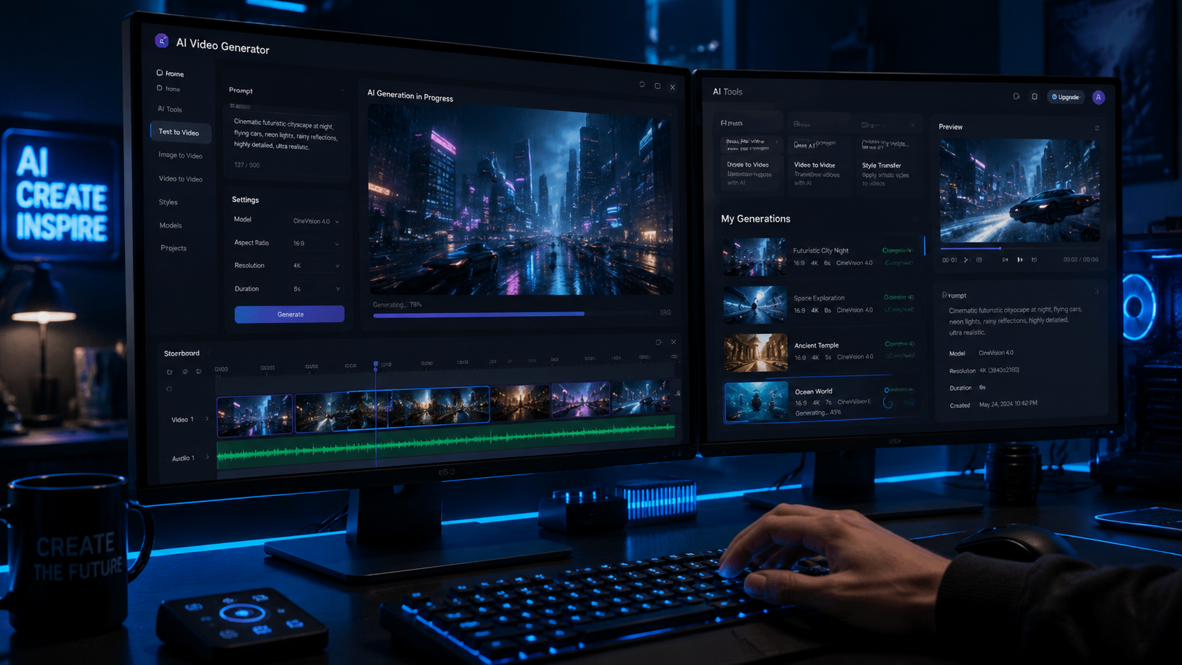 Illustration: best ai video generator for windows 2026