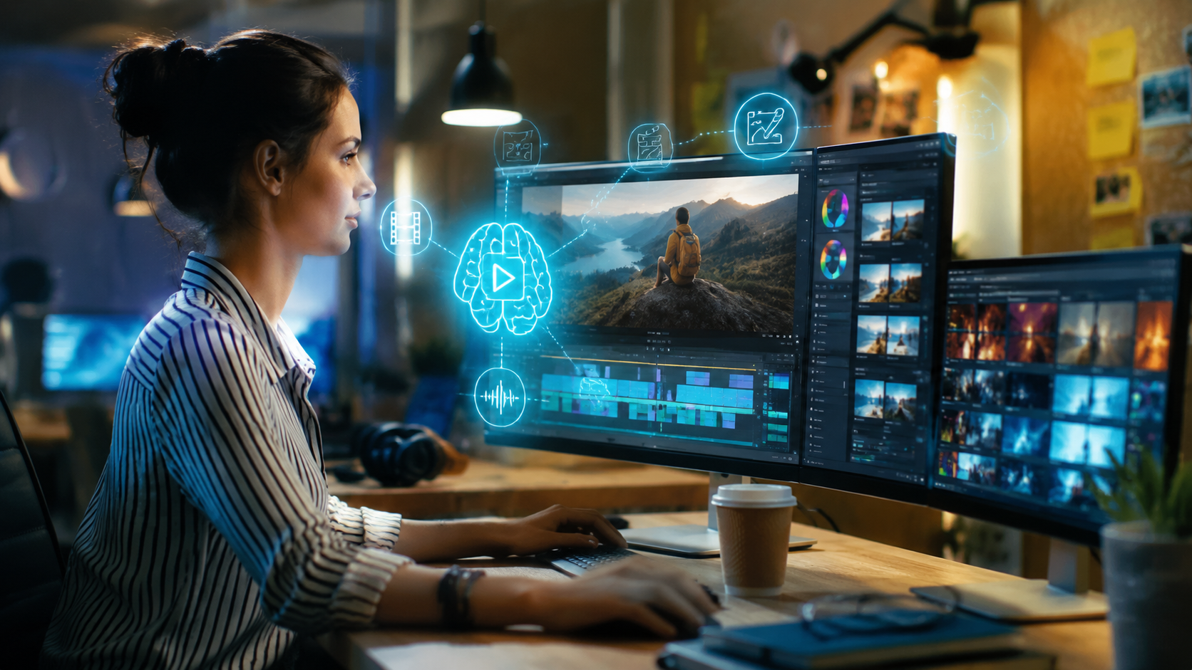 Illustration: best ai video editing tools for marketers