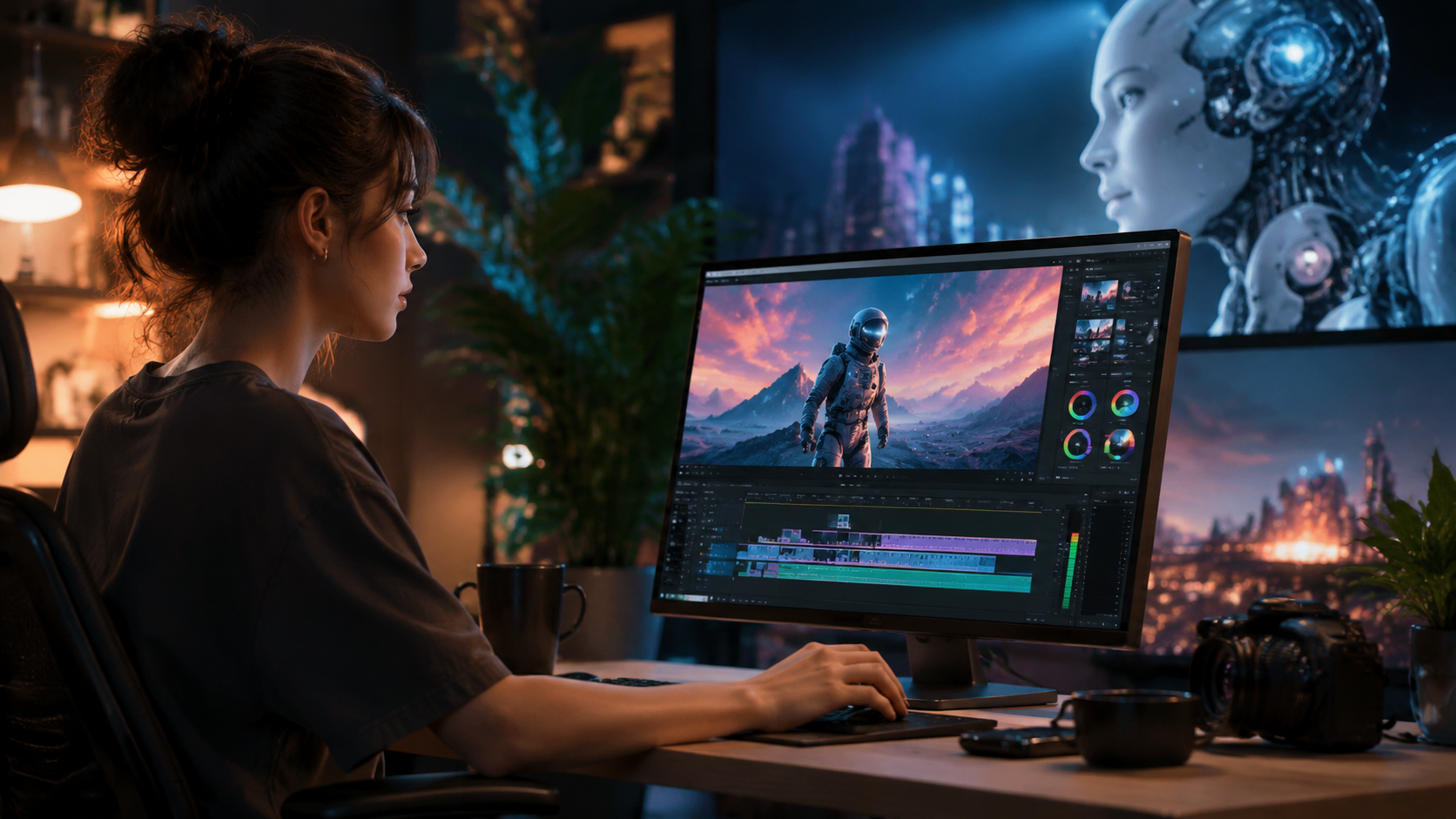 Illustration: how to make ai videos for social media