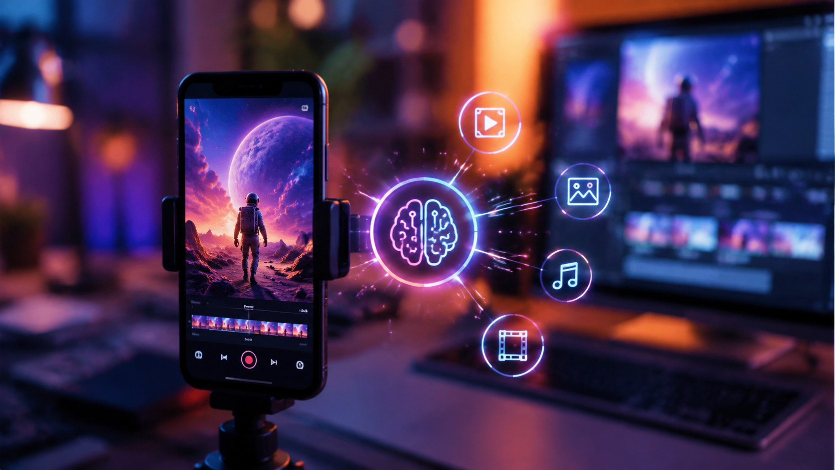 Illustration: how to create ai videos for instagram