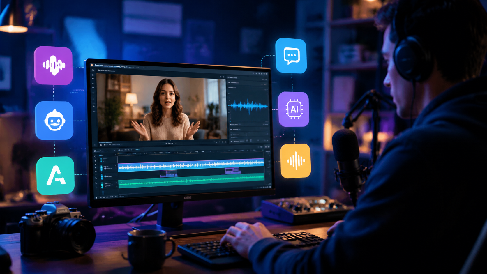 Illustration: best ai tools for video subtitles 2026