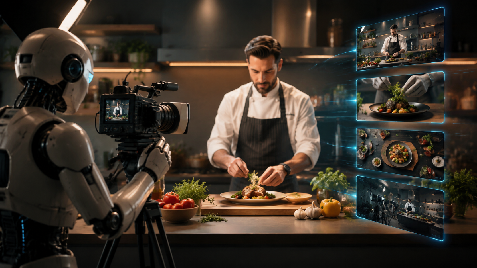 Illustration: ai video generator for cooking shows