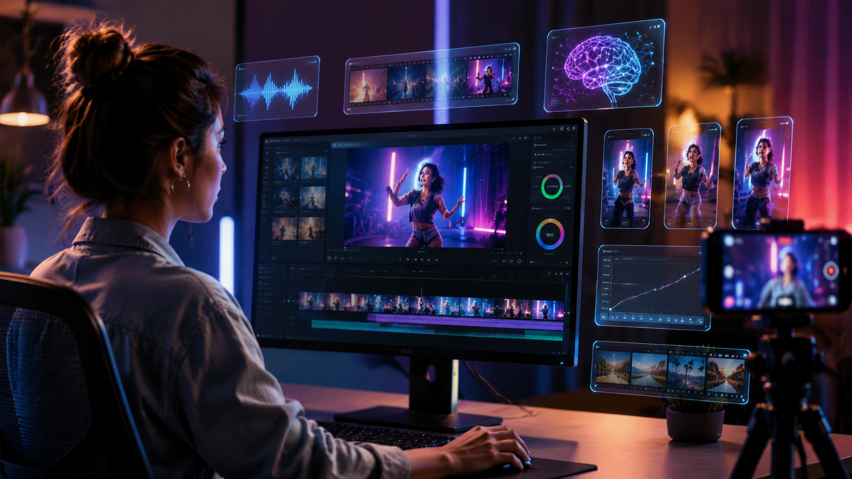 Illustration: ai video editing for instagram reels 2026