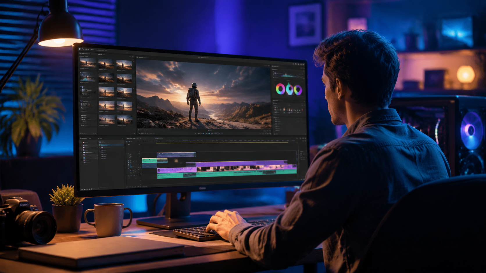 Illustration: ai video editing software for windows 2026