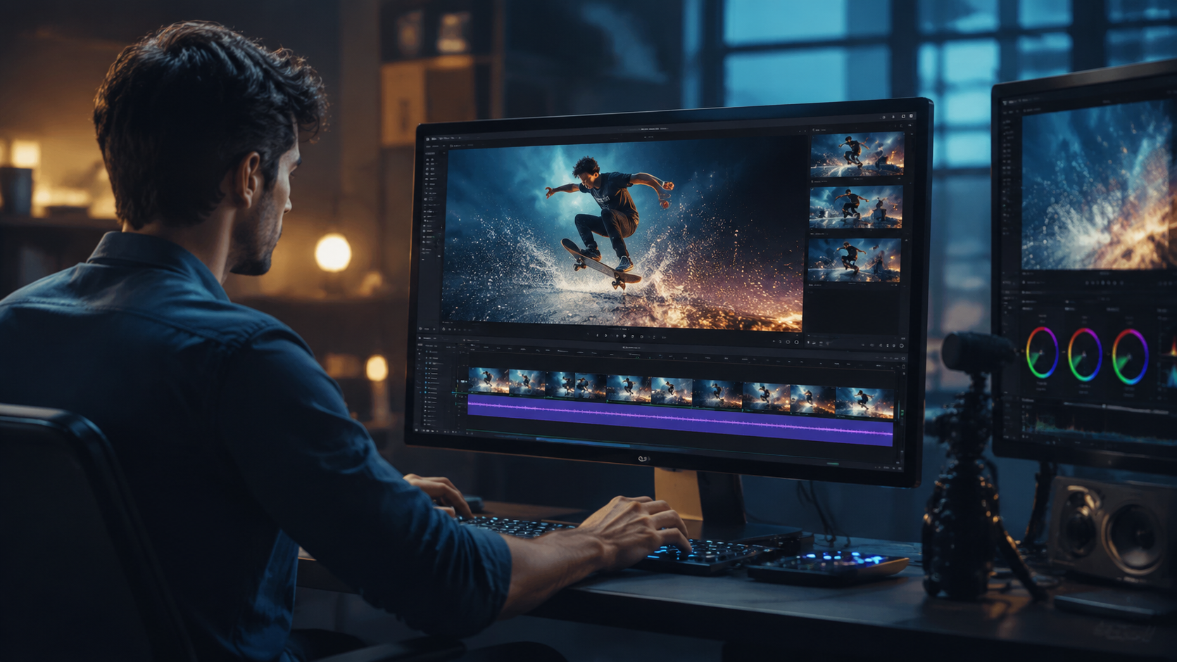 Illustration: ai video editing tools for slow motion