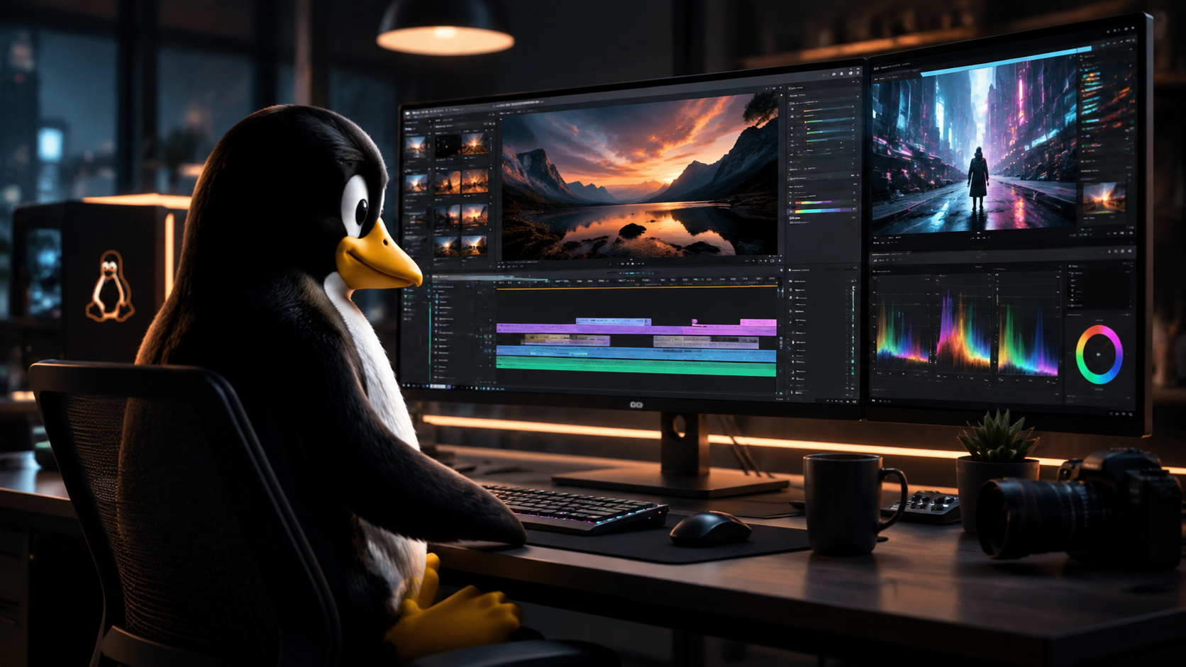 Illustration: best ai video editing software for linux