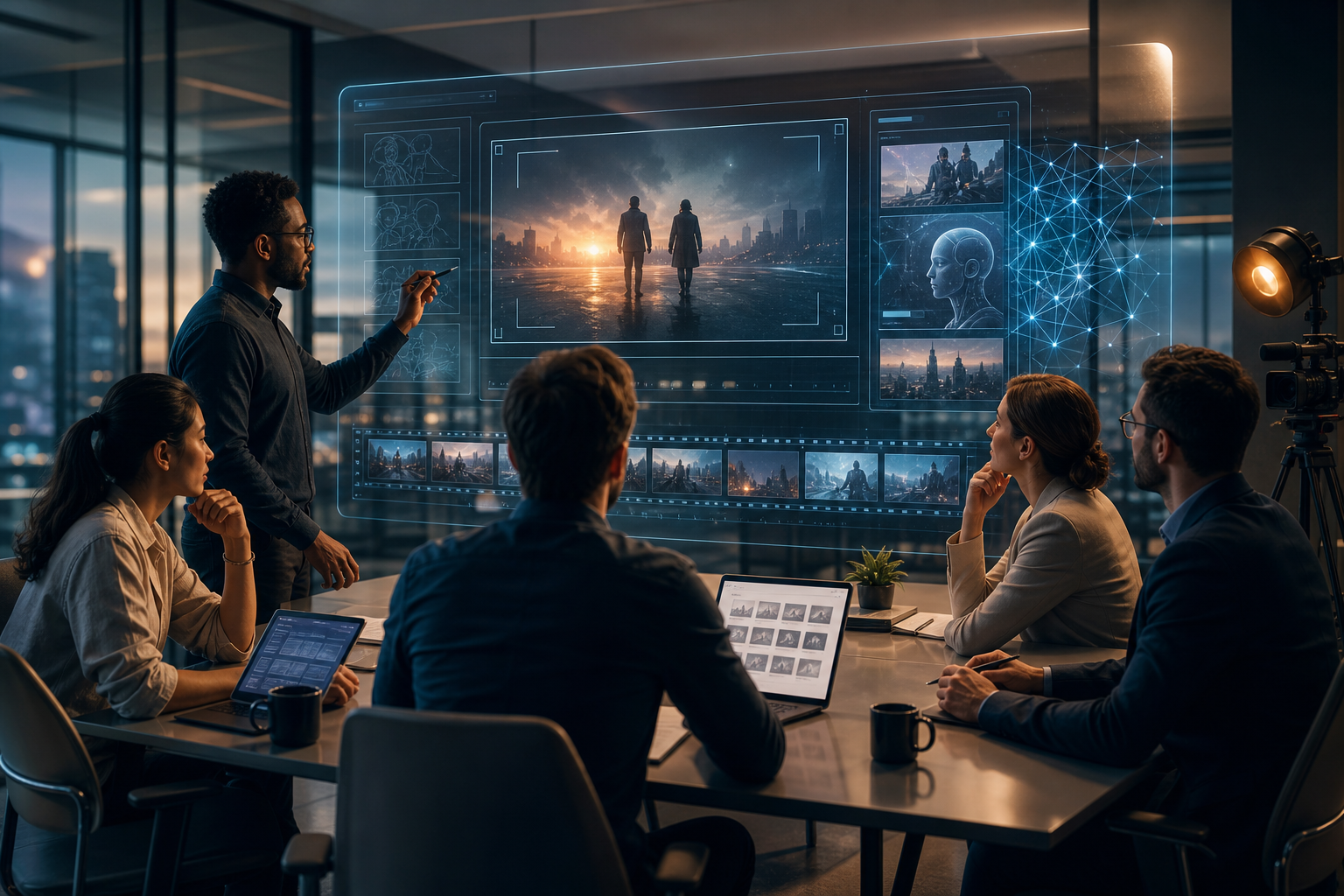 Illustration: ai video generator for corporate videos