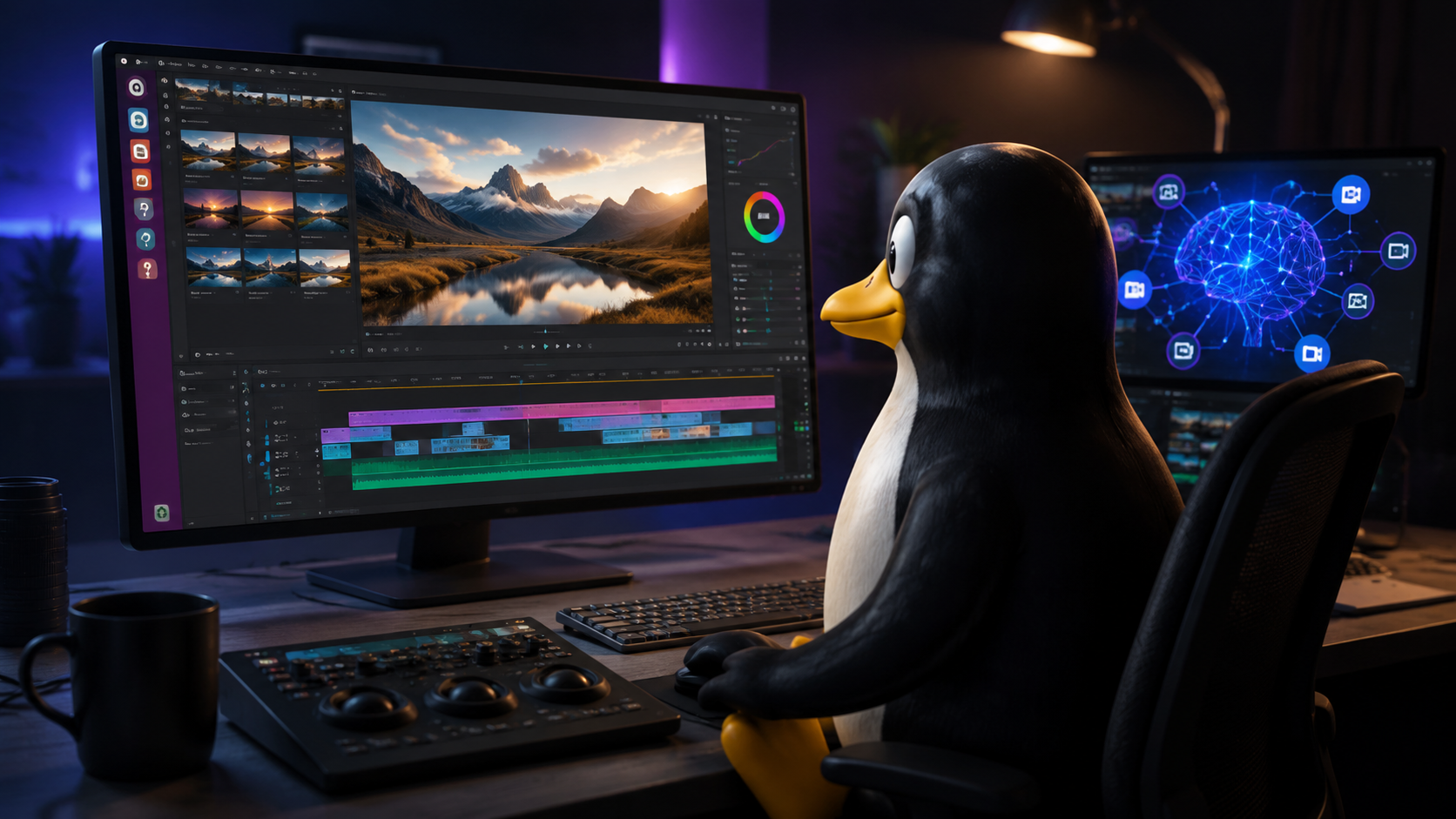 Illustration: best ai video editing tools for linux