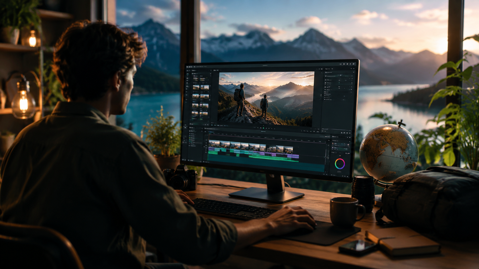 Illustration: best ai video editing for travel vlogs