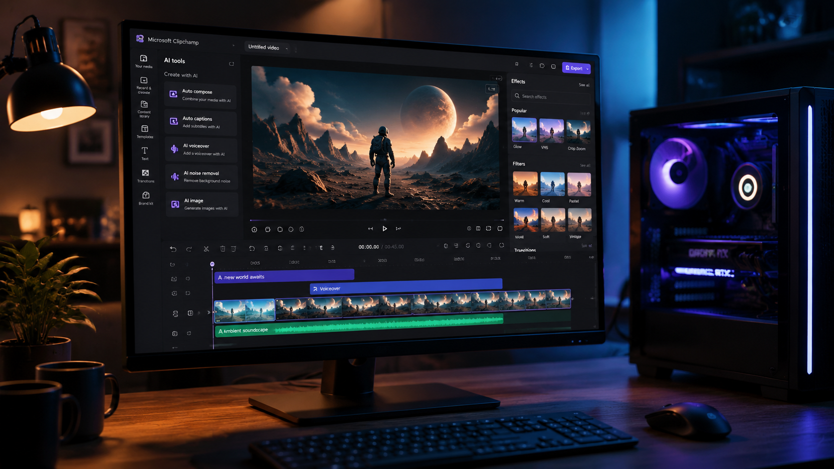 Illustration: best ai video editing tool for windows