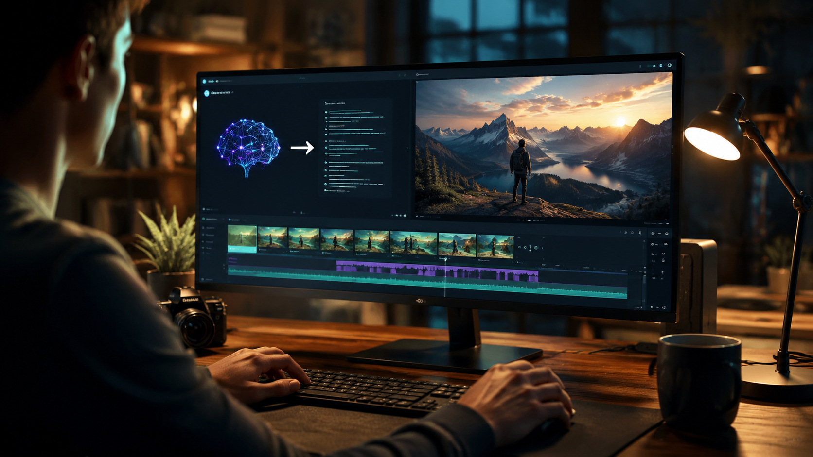 Illustration: how to generate videos from scripts using ai