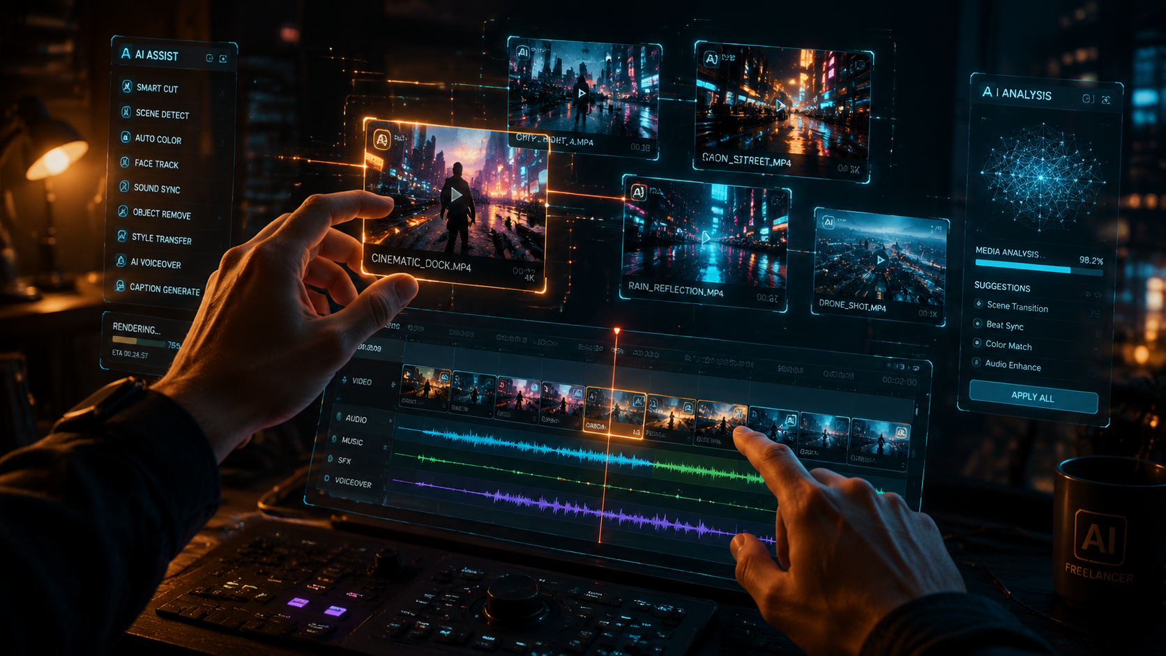 Illustration: best ai video generator for freelancers