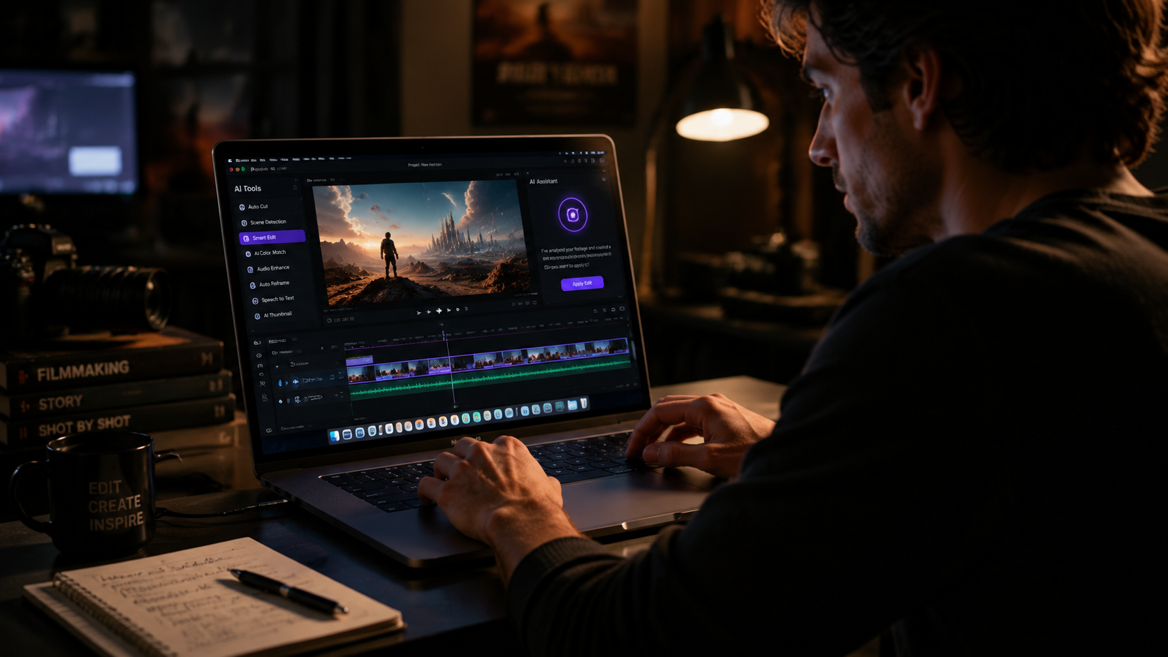 Illustration: best ai for video editing on mac