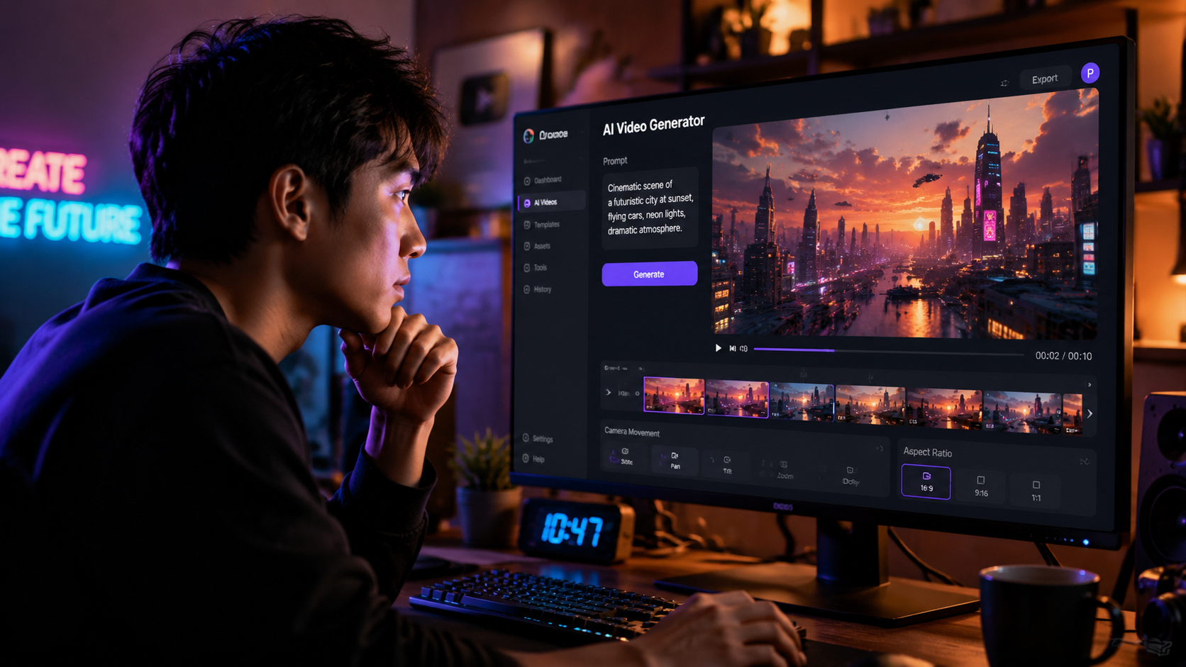 Illustration: top ai video generators for social media