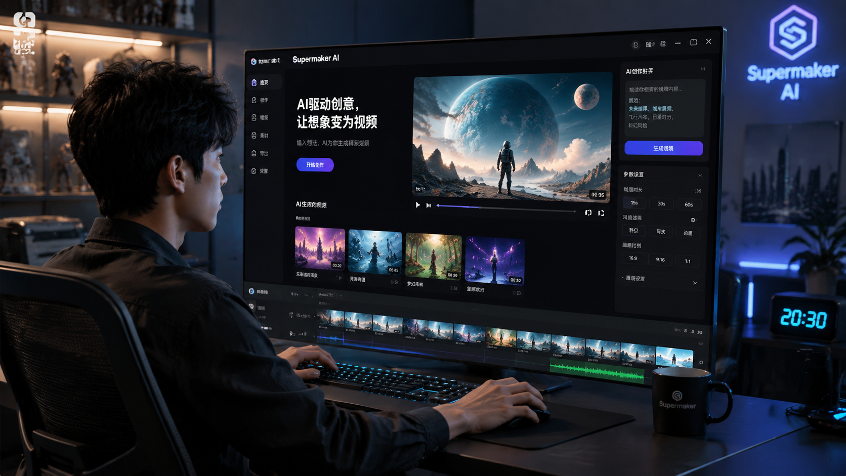 Illustration: supermaker ai video generation pricing
