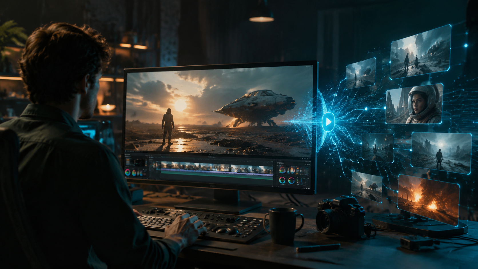Illustration: ai video generator for cinematic videos
