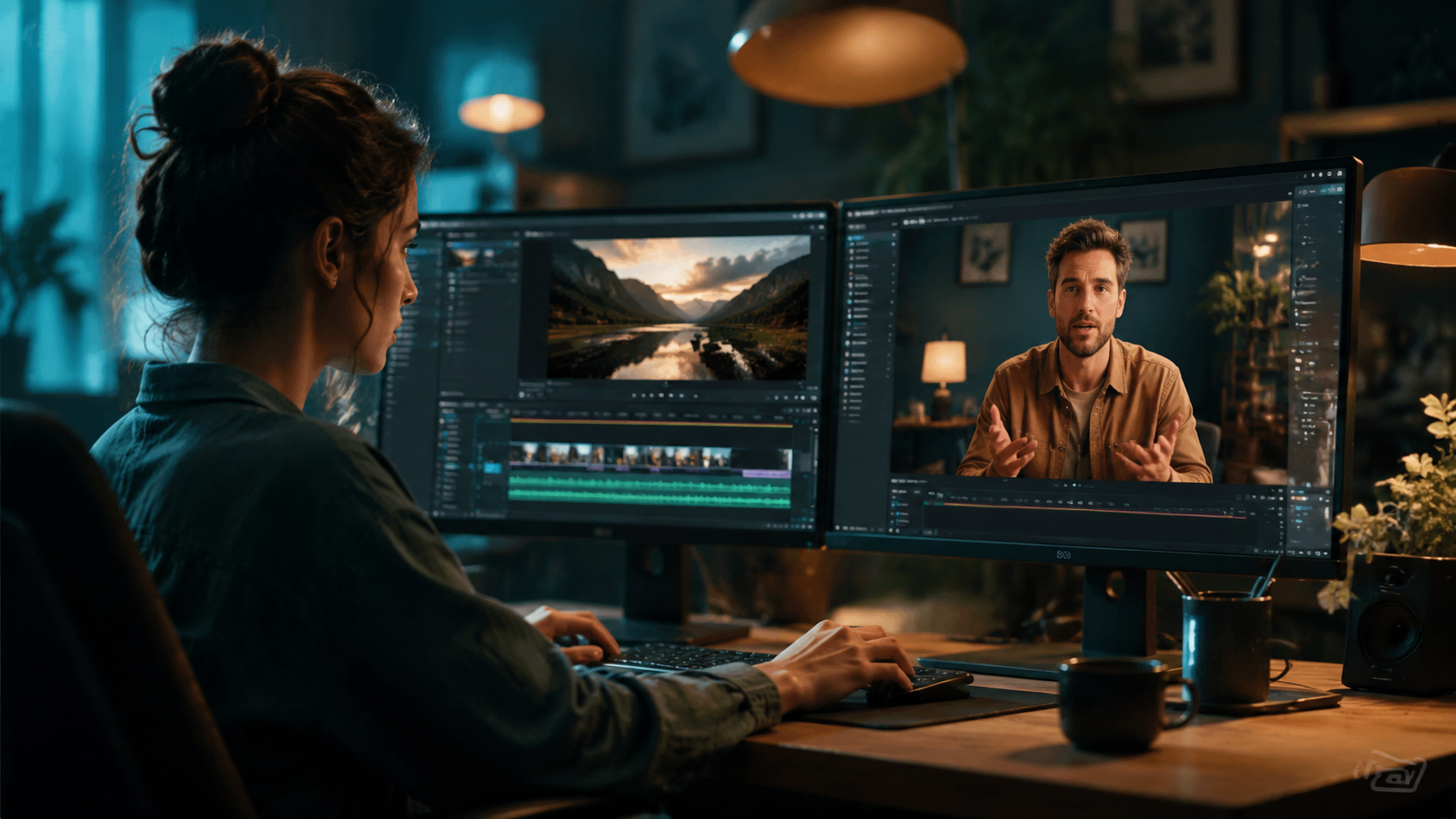 Illustration: how to make ai videos with subtitles