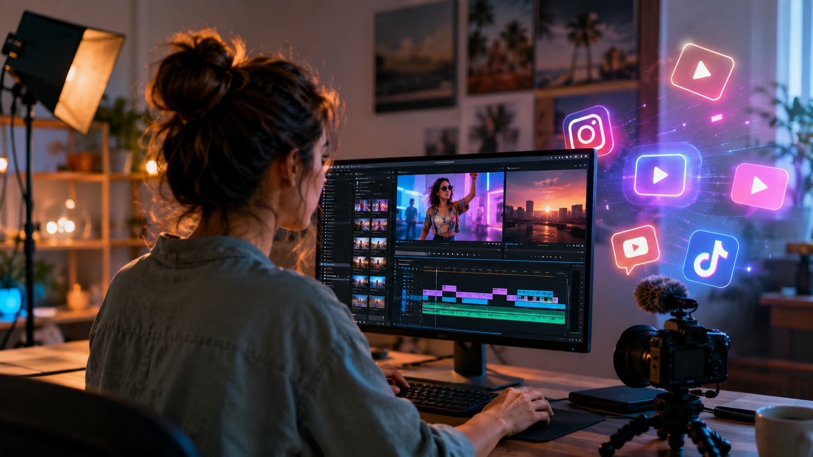 Illustration: best ai video editor for influencers 2026