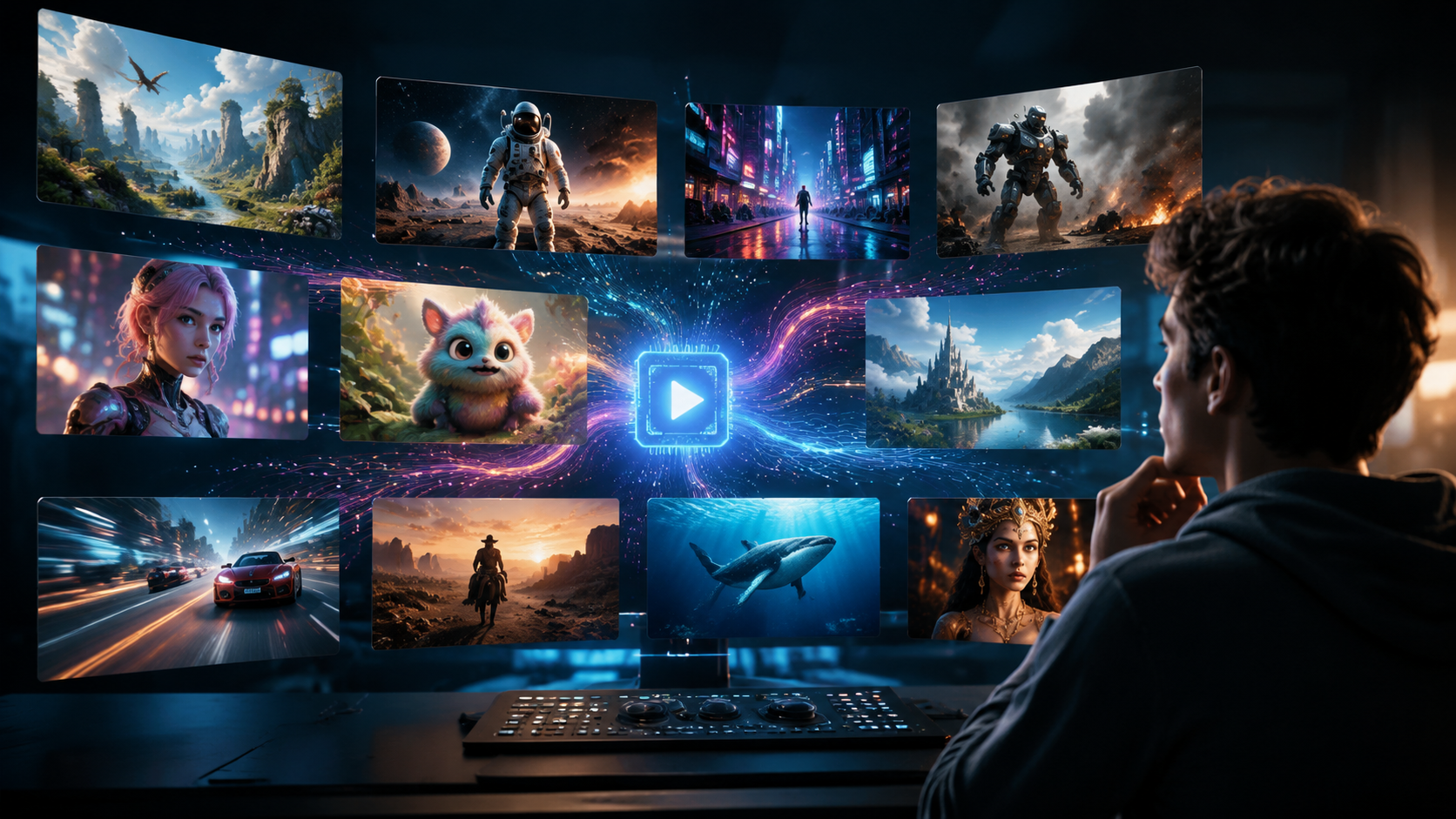 Illustration: top 10 ai video generators compared