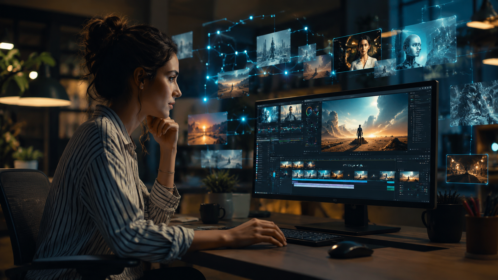 Illustration: how to create engaging ai videos quickly