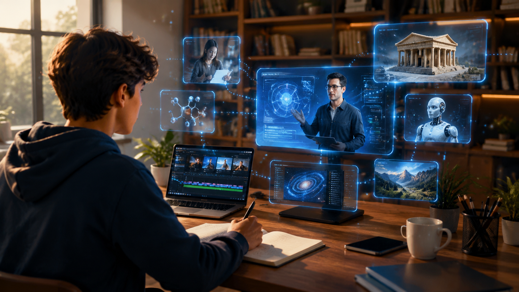 Illustration: ai video tools for educational content