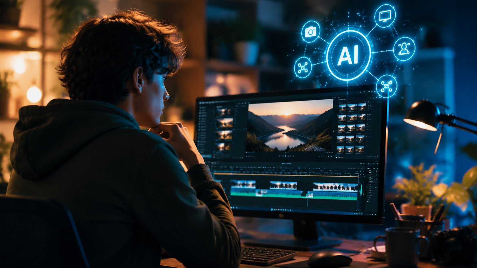 Illustration: ai video editing for beginners free