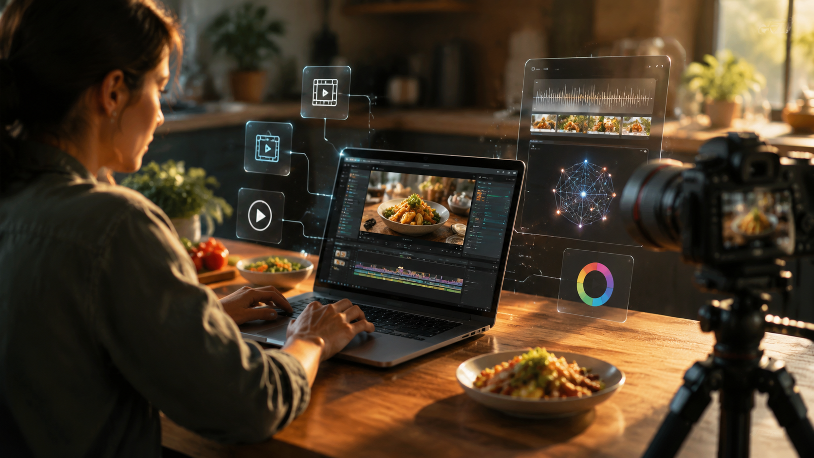 Illustration: ai video editing for food bloggers