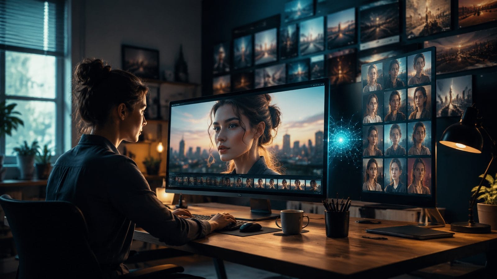 Illustration: consistent visual creation ai video platform