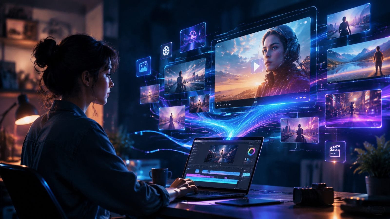 Illustration: vivideo ai video platform features