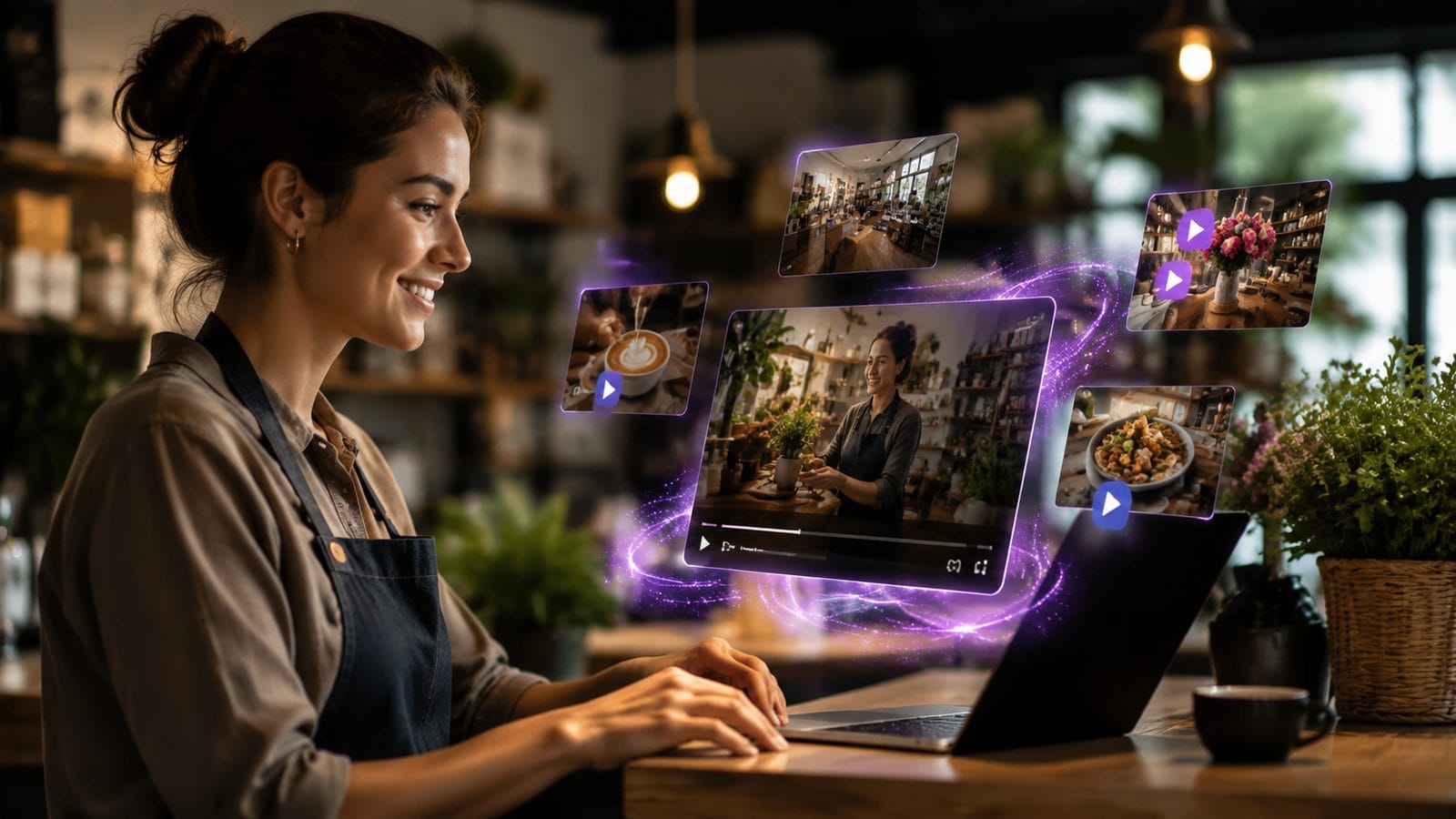 Illustration: best ai video generator for local businesses