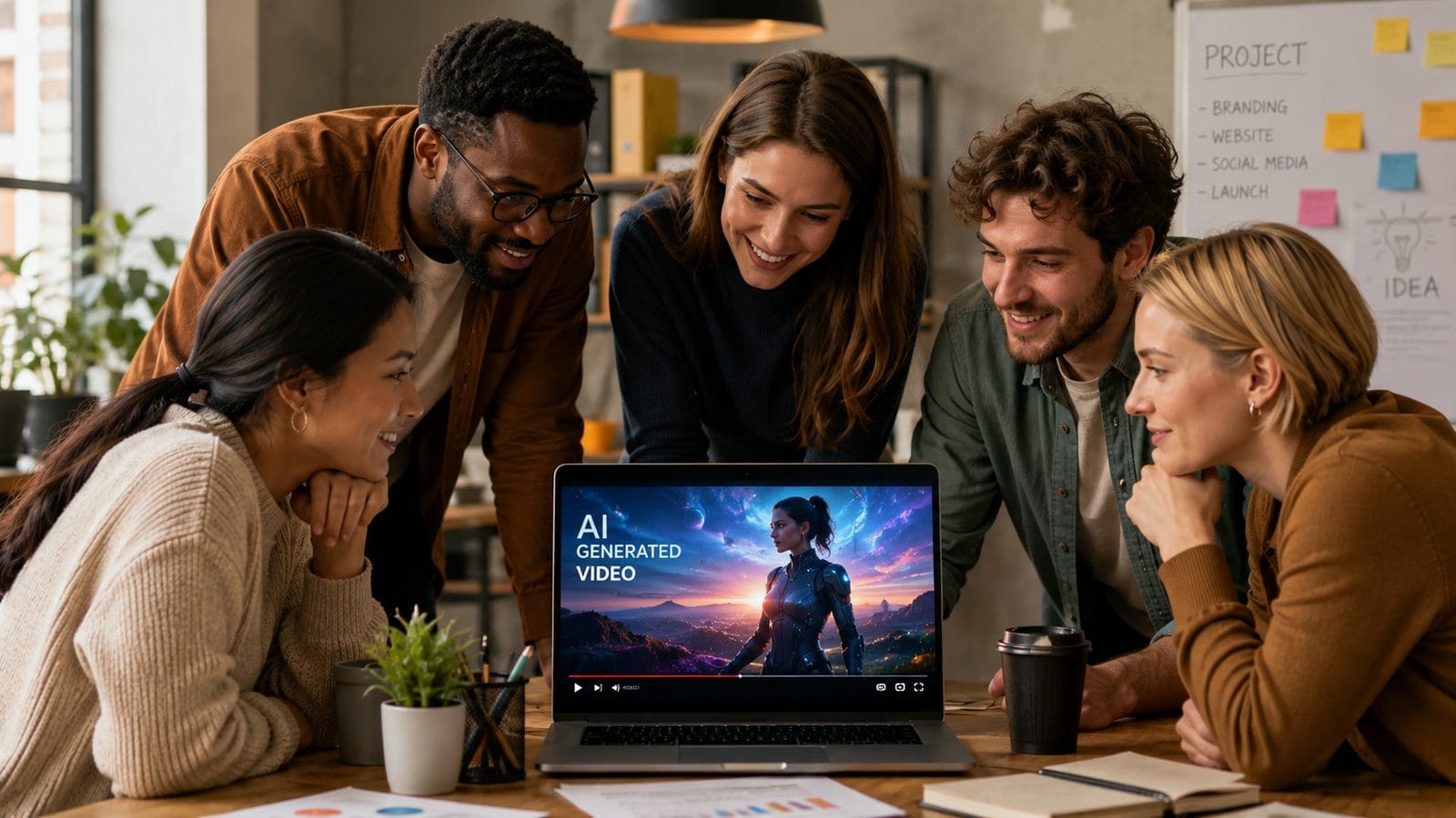 Illustration: best ai video creator for small business