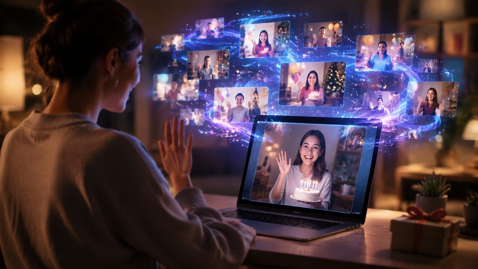 Illustration: ai video generator for personalized greetings