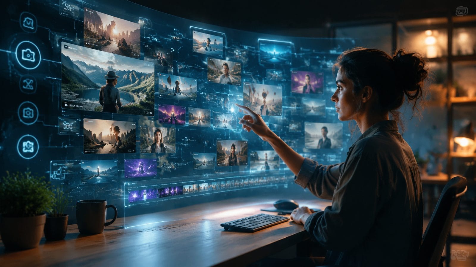 Illustration: vivideo ai platform features