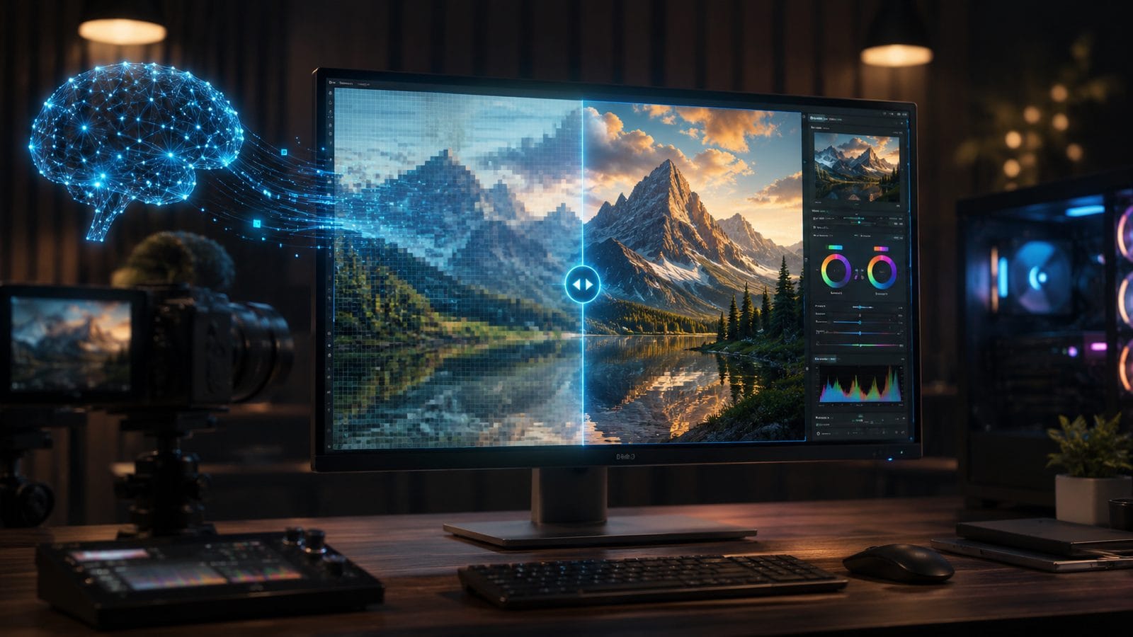 Illustration: best ai tool for video upscaling 2026