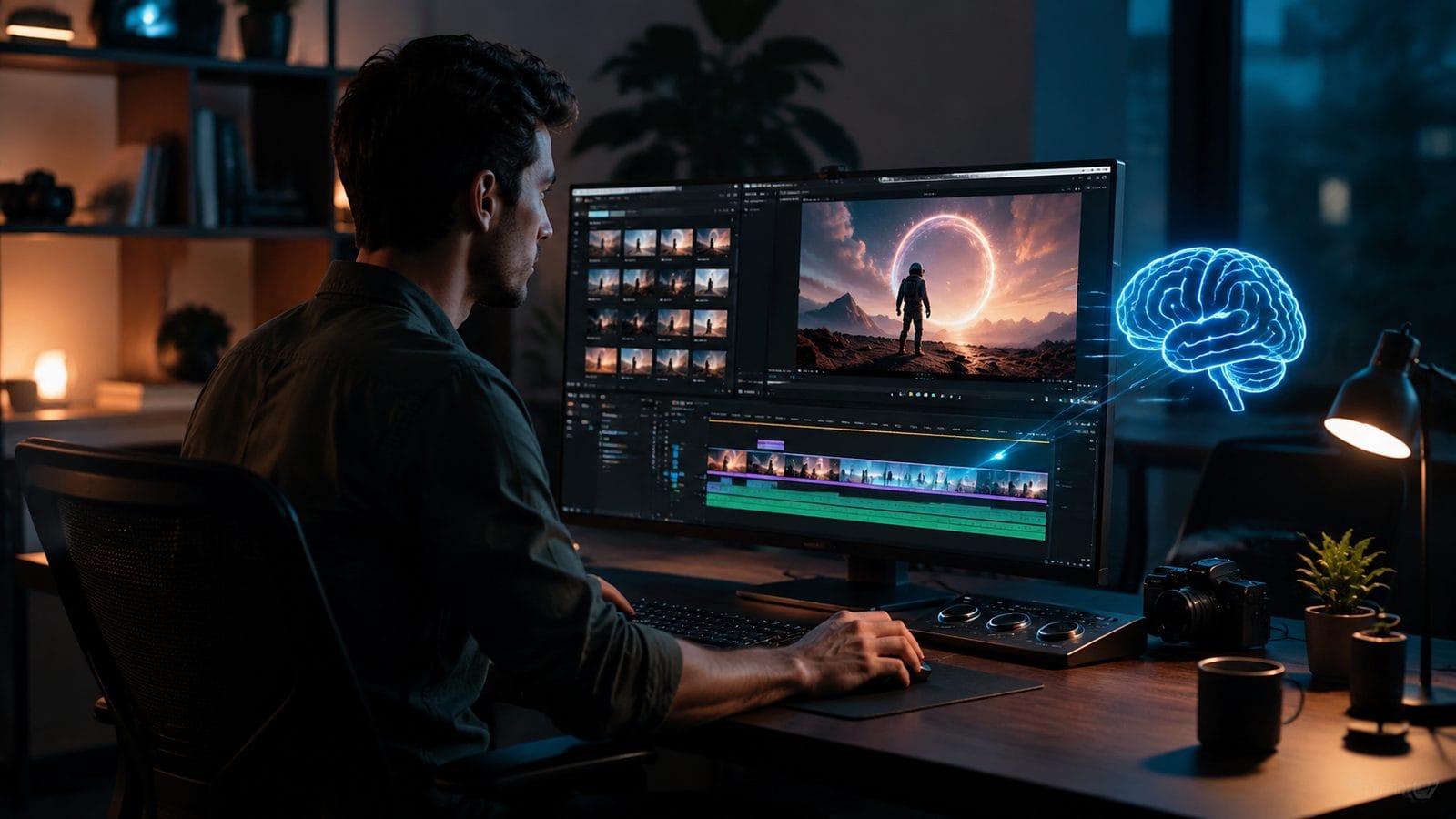 Illustration: ai video editing tools for windows 2026