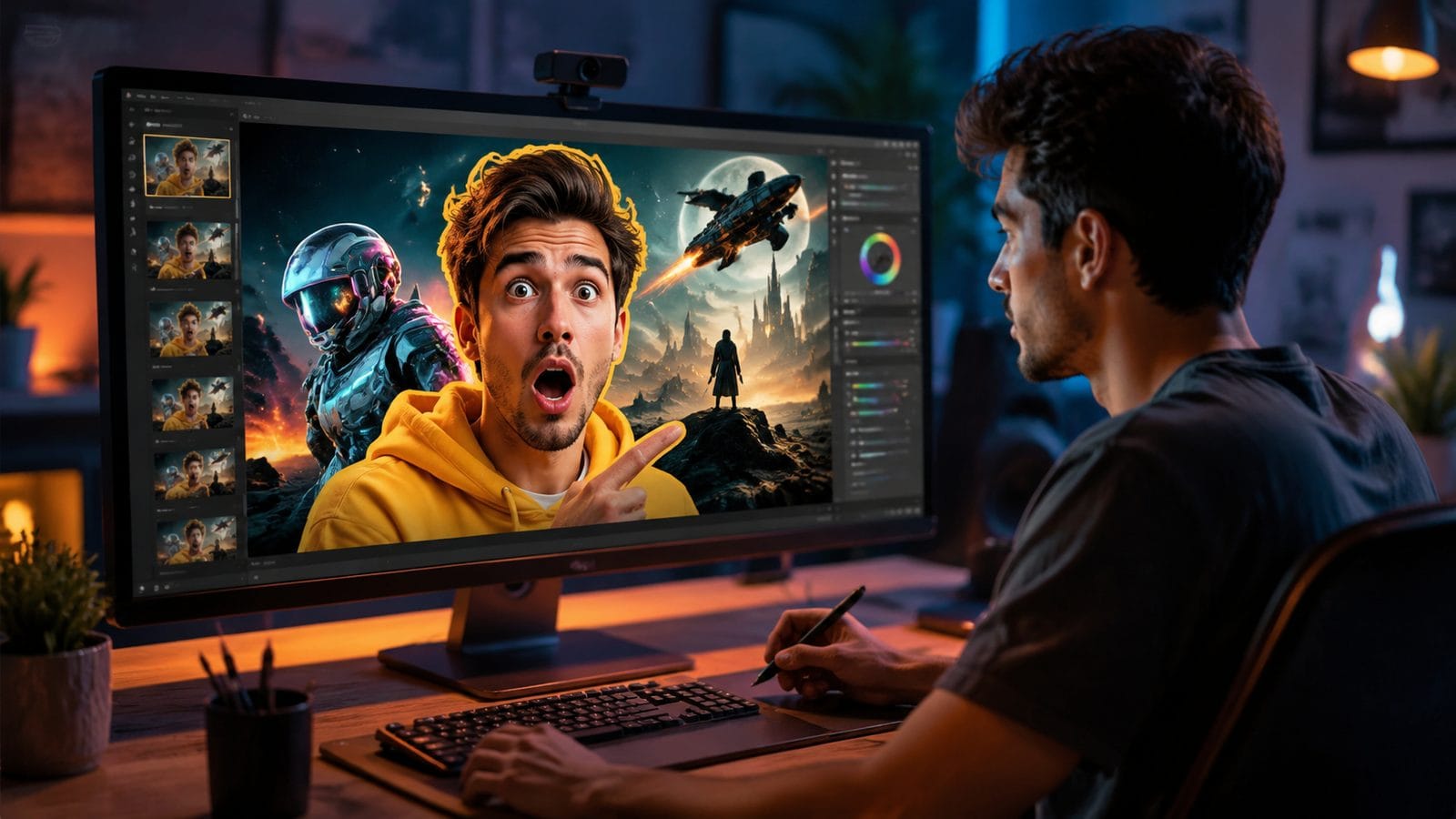 Illustration: how to create video thumbnails with ai