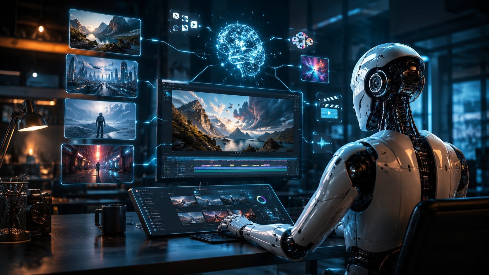 Illustration: ai video generation automation