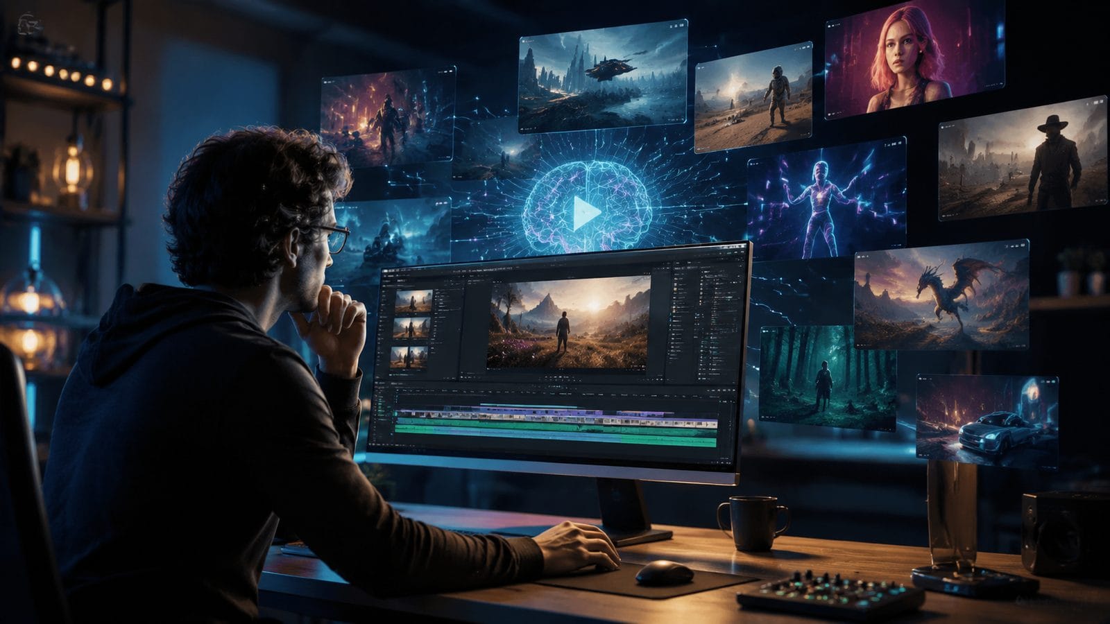 Illustration: 5 ai video generators 2026