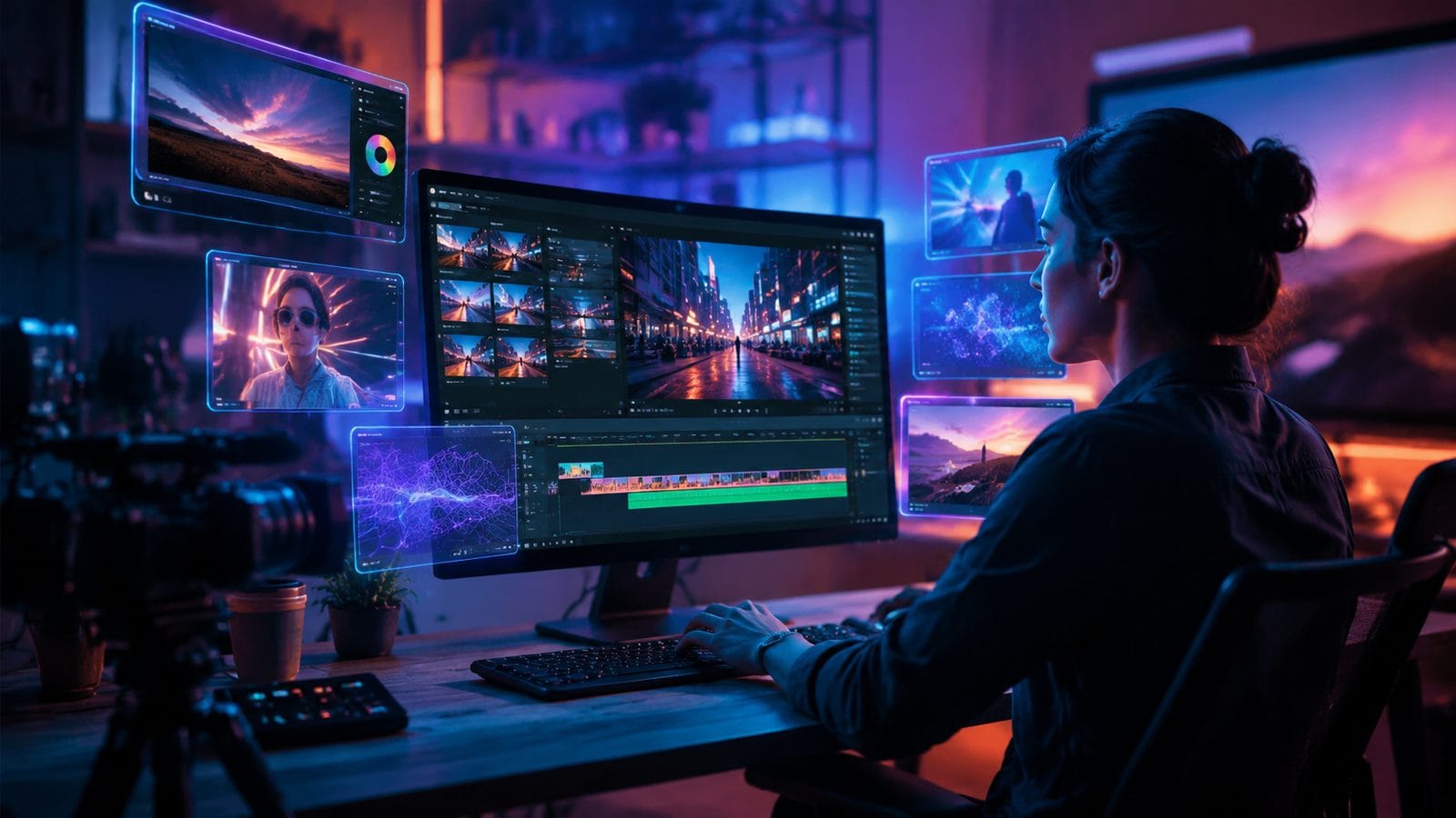Illustration: vivideo ai video platform tools